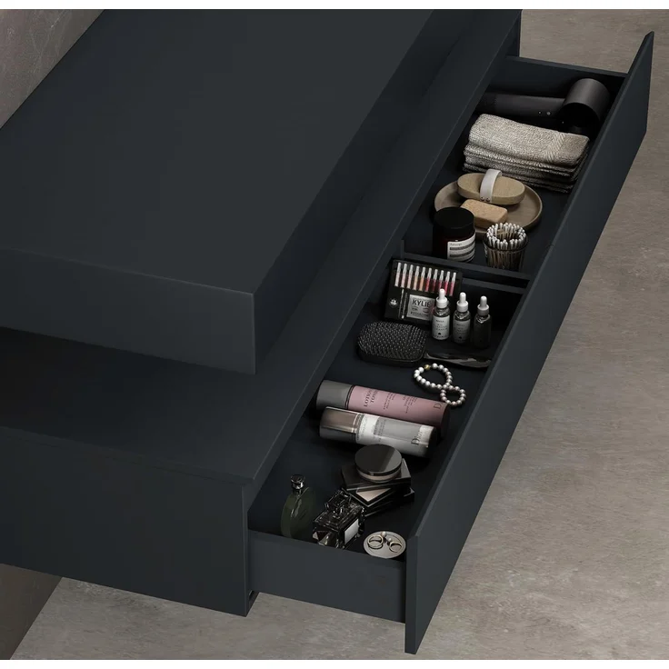 Mai & Mai Badmöbel-Set Unterschrank mit Soft-Close Schubladen inkl. Mineralguss-Waschbecken – Bild 6