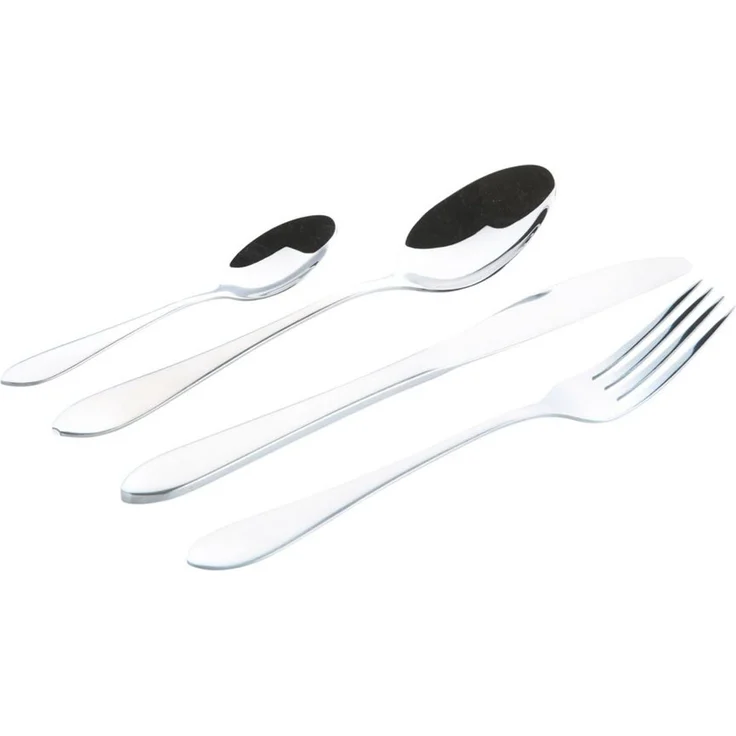 Besteckset 24-tlg Tafelbesteck Essbesteck Messer Gabel Löffel Besteck Edelstahl – Bild 2