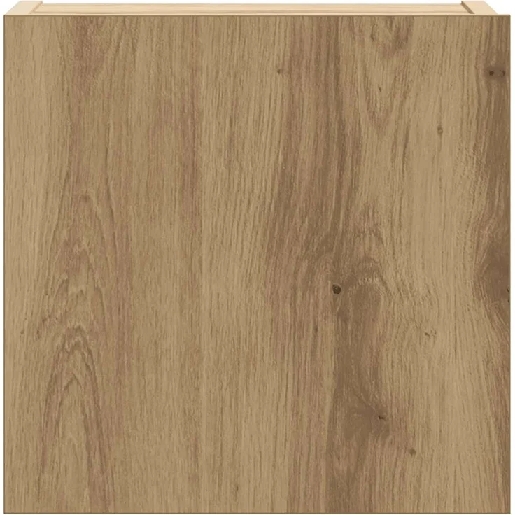 vidaXL 6-tlg. TV-Schrank-Set Wandmontage Artisan-Eiche Holzwerkstoff 3328992 – Bild 4