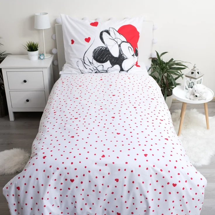 Disney Mickey Mouse Design Kuschelige Bettwäsche Baumwolle, 140x200 cm & 70x90 cm – Bild 3