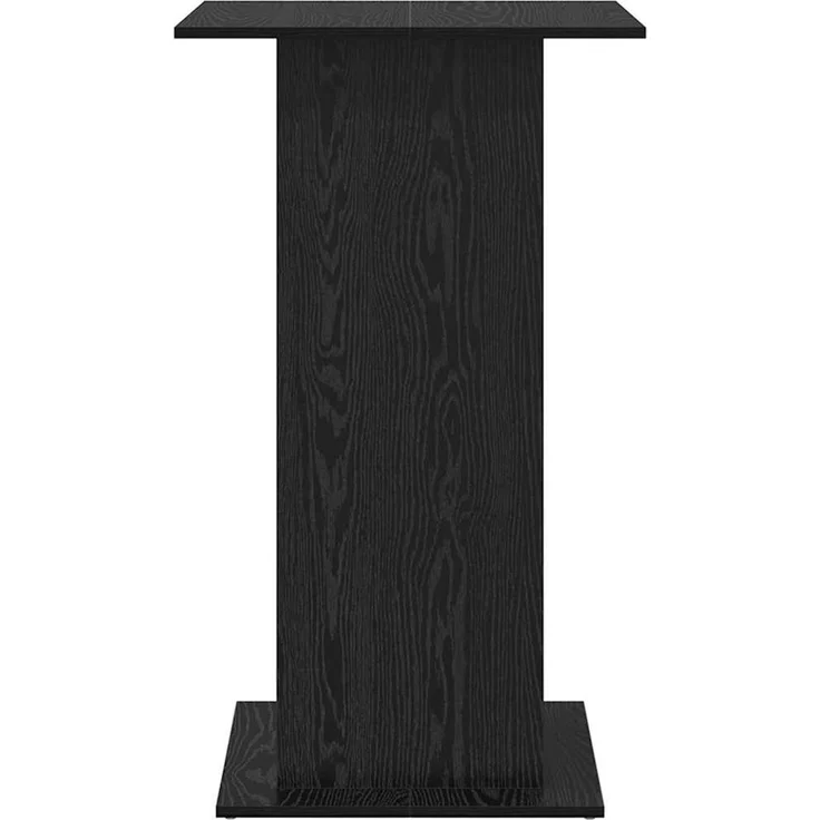 vidaXL Bartisch Schwarz Eichen-Optik 60 x 60 x 100 cm Holzwerkstoff 869244 – Bild 5