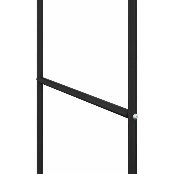 vidaXL Kleiderständer Uni Schwarz 80 x 53 x 156 cm 42021354 – Bild 8