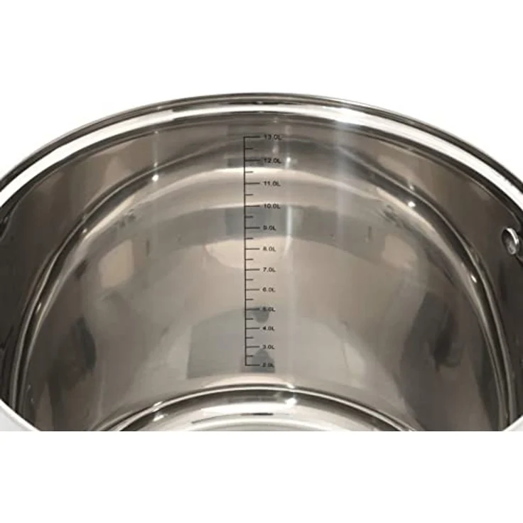 DESKI Großraumtopf 14 Ltr. Ø 28 cm mit Glasdeckel 613-401544 – Bild 5