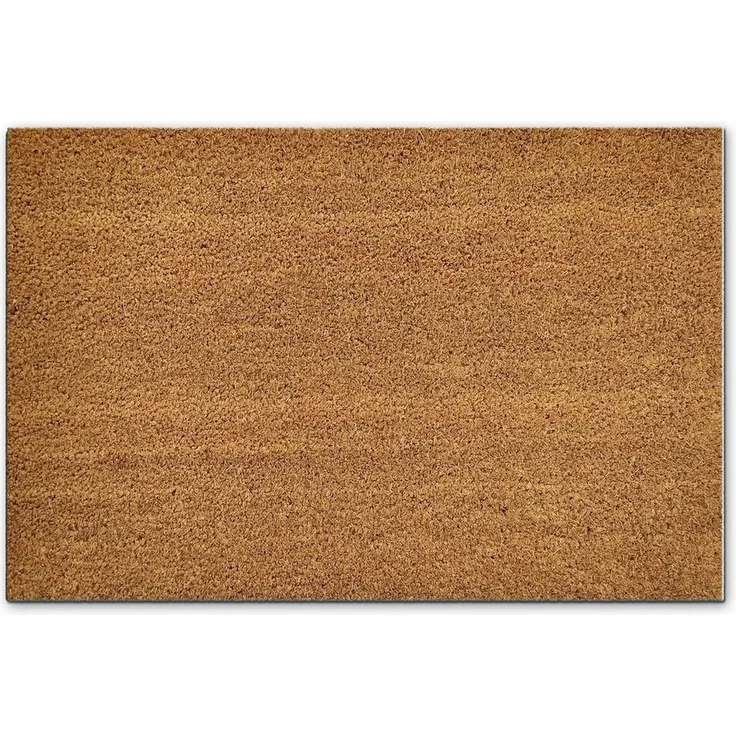 Amagohome Fußmatte Fußmatte Kokosmatte Fußabtreter Schmutzfangmatte viele Größen rutschfe, rechteckig, Höhe: 2 mm – Bild 1