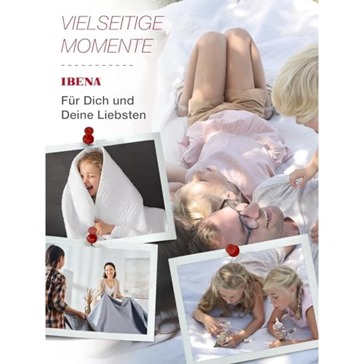 IBENA Tagesdecke Sonio, Tagesdecke mit Steppung in diversen Designs, als Überwurf geeignet – Bild 9