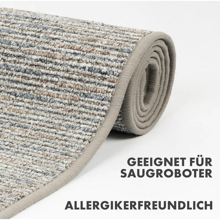 Karat Teppich auf Maß Geneva, Moderner Wohnteppich, Verschiedene Farben und Größen – Bild 2