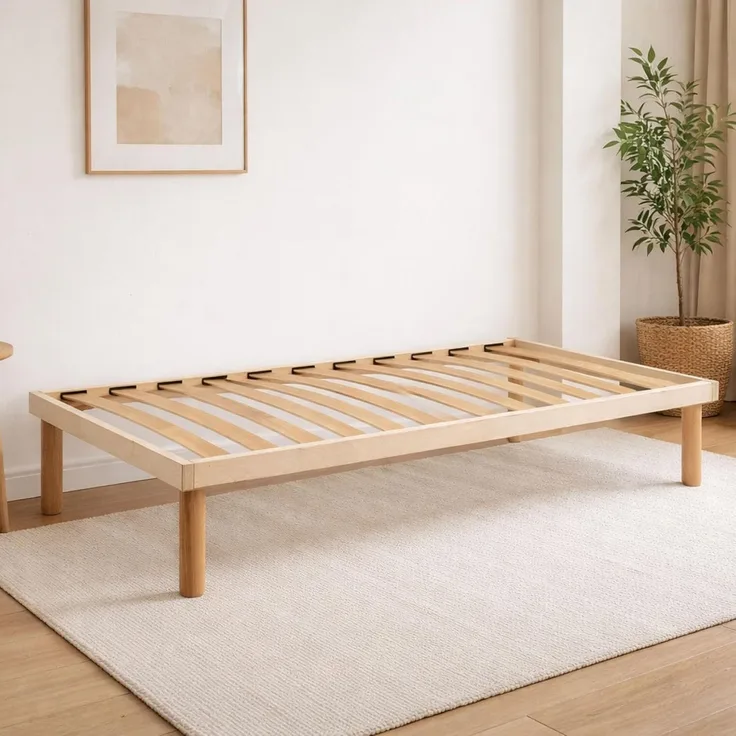 Talamo Italia Siesta orthopädischer Lattenrost, geeignet für Doppelbett, Made in Italy, Holzlattenrost, cm 160x190h31
