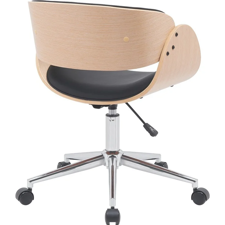 Calicosy Bürostuhl H72 cm – JUNON - Schwarz – Bild 5