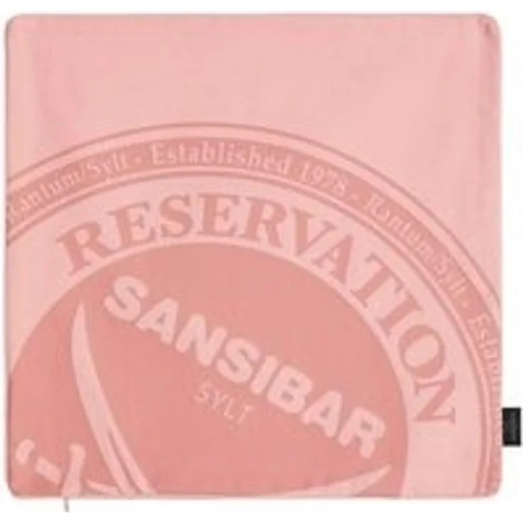 Sansibar Sylt Kissenbezug Kissenbezug Kissenhülle Reservation Design (1 Stück), 45x45 cm, (1 Stück), 1 Stück mit hochwertigem Sansibar Reservation Druck – Bild 6