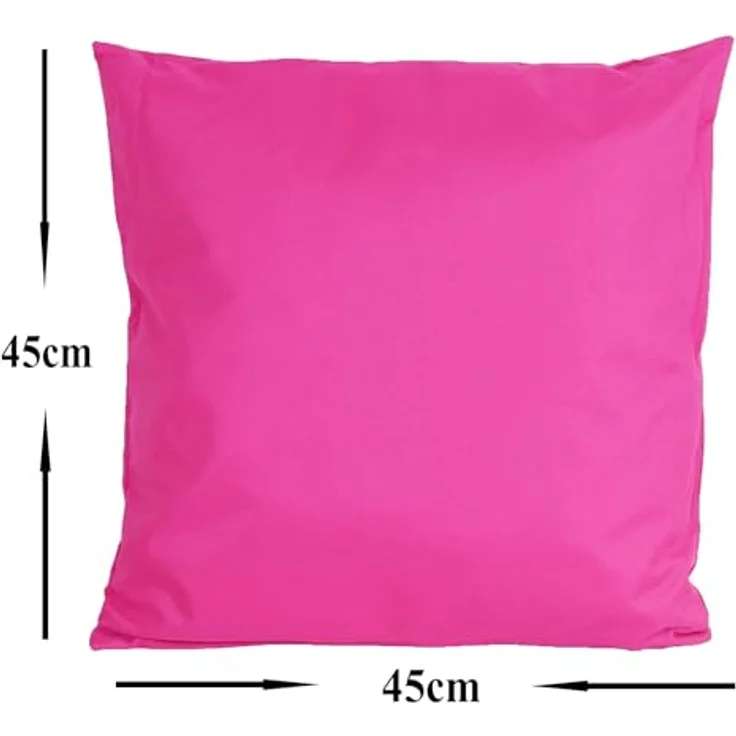 JACK Kissenbezüge JACK 2er Set Outdoor Kissenhülle Kissenbezug 45x45cm Wasserfest, (2 Stück), robust und strapazierfähig, Wasserabweisend, für Innen & Außen – Bild 4