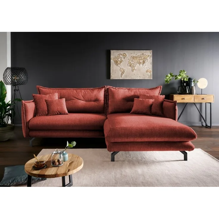 Vintage Designer Ecksofa Lava von Benformato - in Mikrofaser oder exklusivem Cord-Stoff