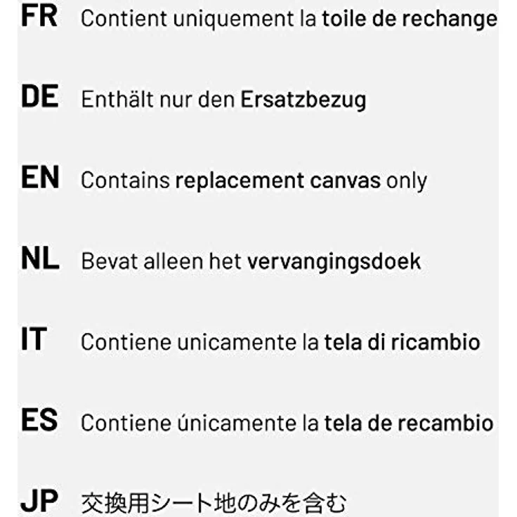 Lafuma MOBILIER Ersatz-Batyline-Bezug für Liegestuhl Maxi-Transat, Breite: 62 cm, Farbe: Chlorophylle, LFM2655-9266 – Bild 4