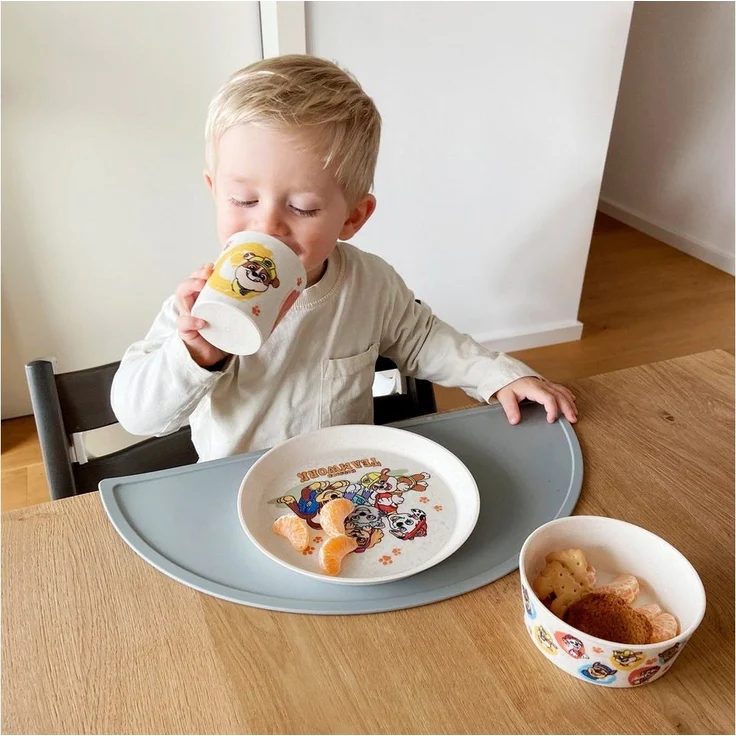 KOZIOL Kindergeschirr Paw Patrol Grow 3-teilig – Bild 2