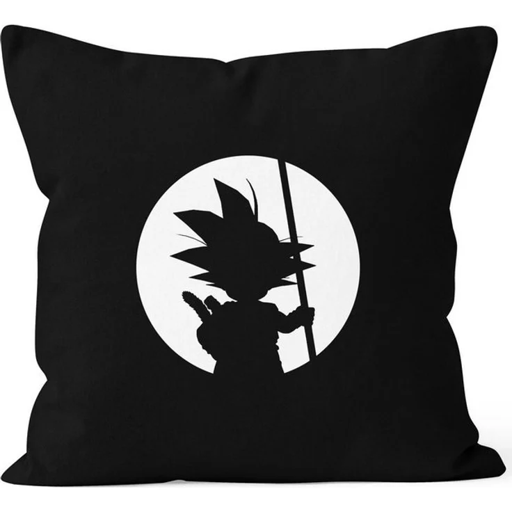 MoonWorks Dekokissen Kissenbezug Son Goku Moon Kissenhülle Dekokissen Baumwolle Moonworks® – Bild 2