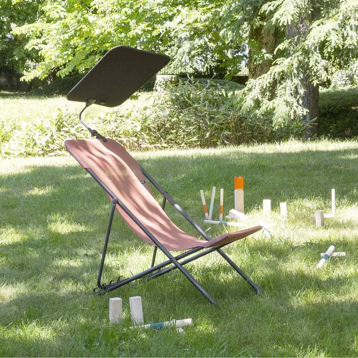 Lafuma Gartenlounge-Sessel Lafuma Sonnendach Universal Sonnenschutz Beschattung Sonnenschirm – Bild 5