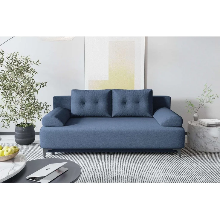 99rooms 3-Sitzer Fiora, Sofa, Inkl. 2 Rückenkissen, 2 Armteilkissen, mit Rundumbezug – Bild 5