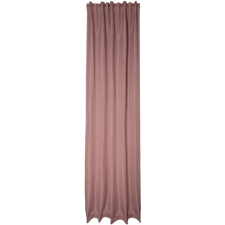 Homing Schlaufenschal Galdin 140x245 Vorhang Schlafzimmer Deko verdunkelnd rose – Bild 4