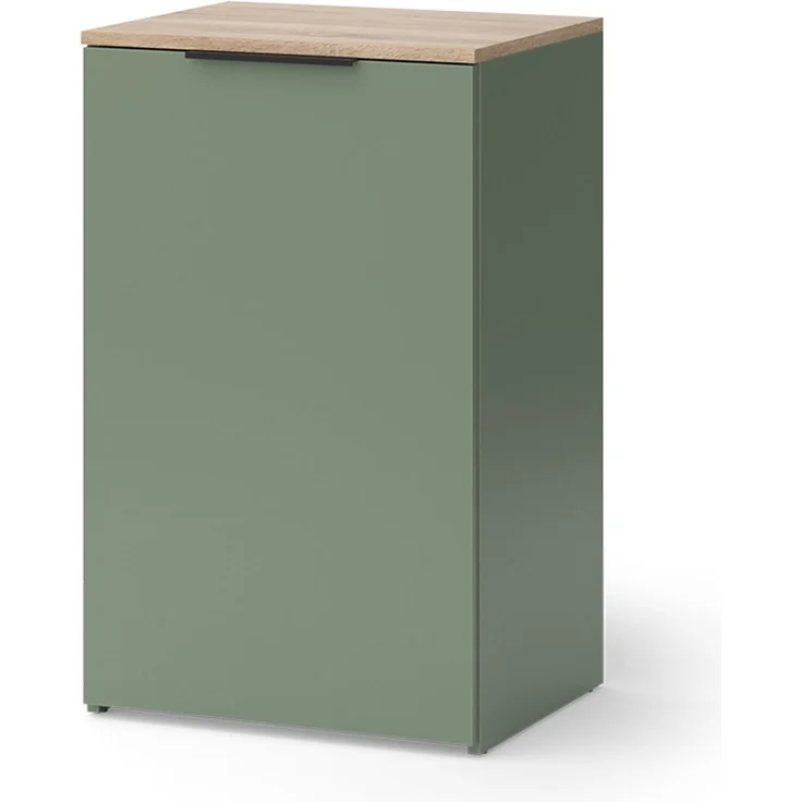 Kommode Wido Grün 50 x 80 cm mit Regal Vicco – Bild 1