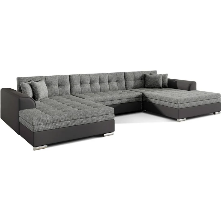 Lukas Möbel Wohnlandschaft Wohnlandschaft Vera mit Schlaffunktion XXL-Sofa in U-Form, mit Bettfunktion