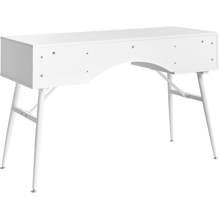 Schreibtisch MARFLA Weiß 120 cm 50 cm – Bild 5