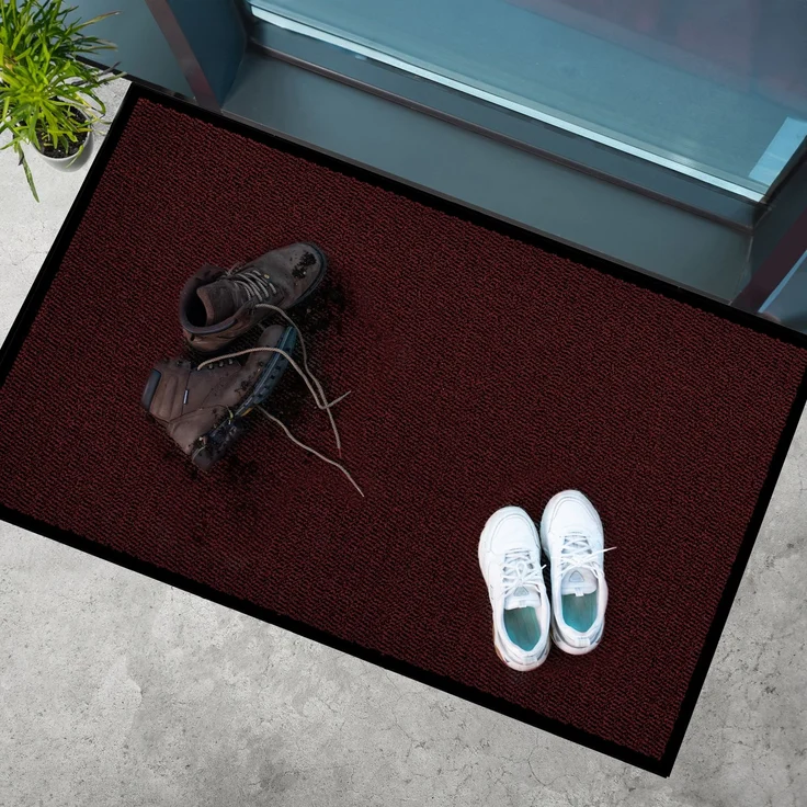 Furni24 Fußmatte - Rot-Schwarz, 90 x 150 cm – Bild 9