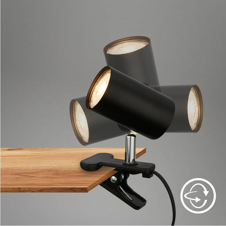 Briloner Leuchten Schreibtischlampe KLEM Tischlampe – Bild 3