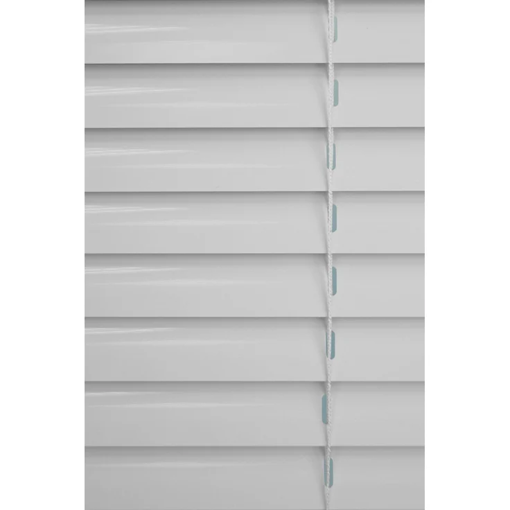 Qualitätsalujalousie 25mm in Reinweiß in den Maßen (B x H) 120cm * 175cm – Bild 2