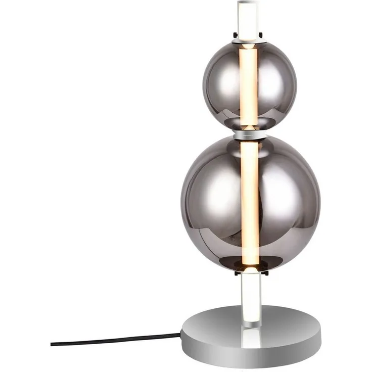 näve LED Tischleuchte NOVA, Dimmfunktion, LED fest integriert, Warmweiß, Dimmbar