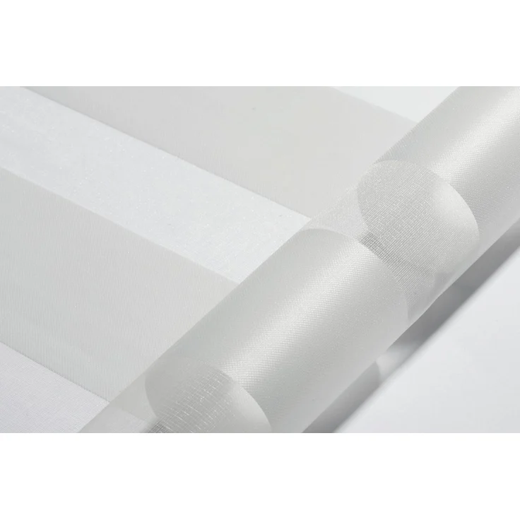 Doppelrollo Tilda, SCHÖNER WOHNEN-Kollektion, transparent, mit Bohren/ohne Bohren, freihängend, Klemmfix, geklemmt, silberne oder weiße Rollo-Technik – Bild 3