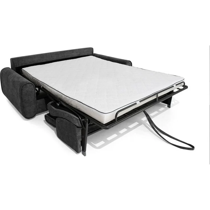 Beautysofa Schlafsofa Pavarti modernes Sofa mit italienischem Klappmechanismus und Matratze, mit Bettkasten, verstellbaren Kopfstützen und Schlaffunktion, in 3 Größen & 8 Farben – Bild 3