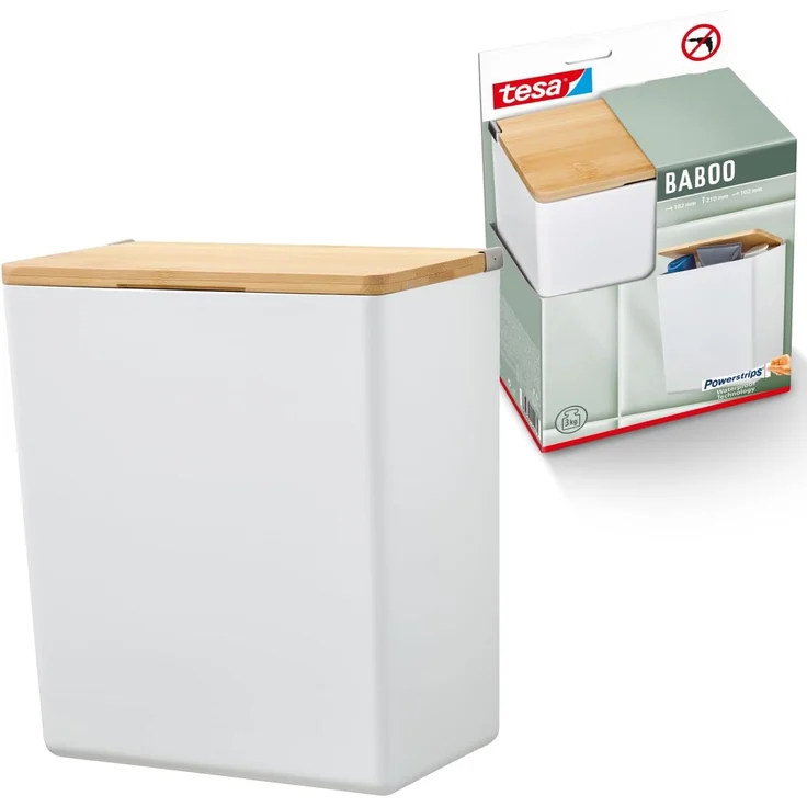 Tesa Aufbewahrungsbox BABOO Größe L zum Kleben – Bild 1
