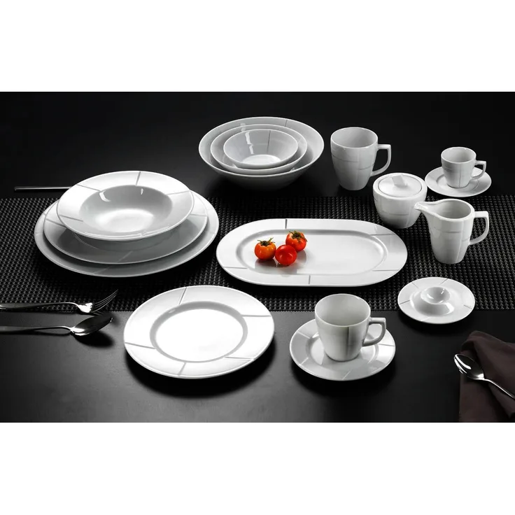 Servierplatte rund 32cm Step