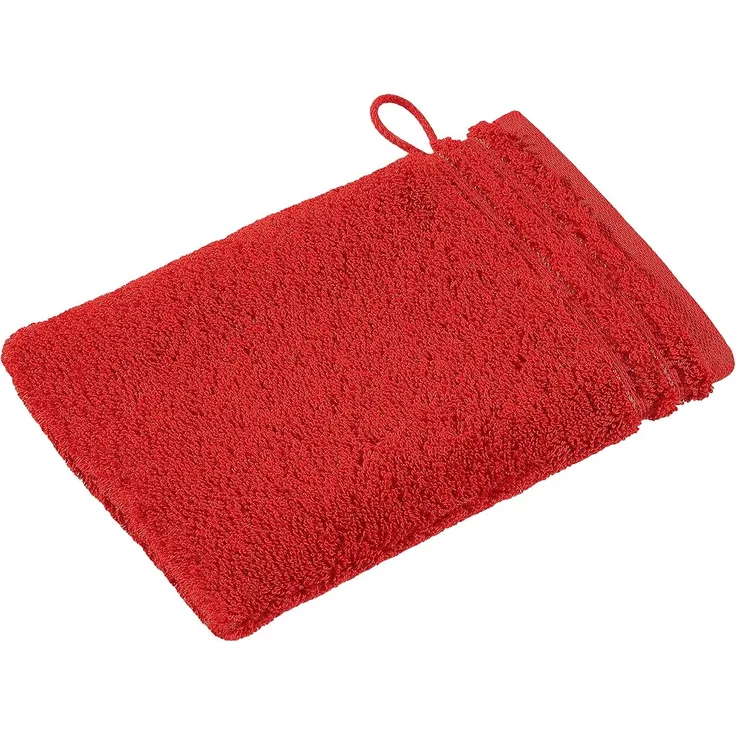 Vossen Handtücher Calypso Feeling | Waschhandschuh 16x22 cm | purpur