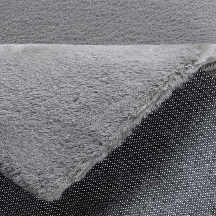 Vimoda Hochflor-Teppich Softy,hochwertiger Fellteppich Wohnzimmer, Rechteckig, Höhe: 25 mm, Eleganter langflor Läufer, Einfarbig, kuschelig, waschbar – Bild 2