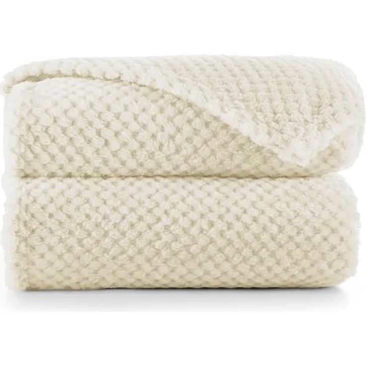 Wohndecke Decke Microfaser Wohndecke Tagesdecke Fleece, DecoKing, weich sanft kuschelig skandinavischer Stil – Bild 2