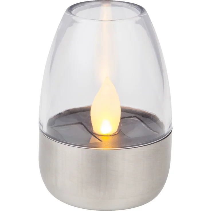 Ambia Garden Solarleuchten 10er-Set, Kunststoff silber, 6.10 x 8.8 cm, Schutzklasse III – Bild 1