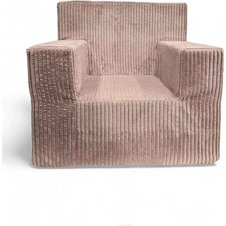 FORTISLINE Kindersessel aus Schaumstoff mit abnehmbarem Cordbezug Kinderzimmer 5 Farben, mit Relaxfunktion