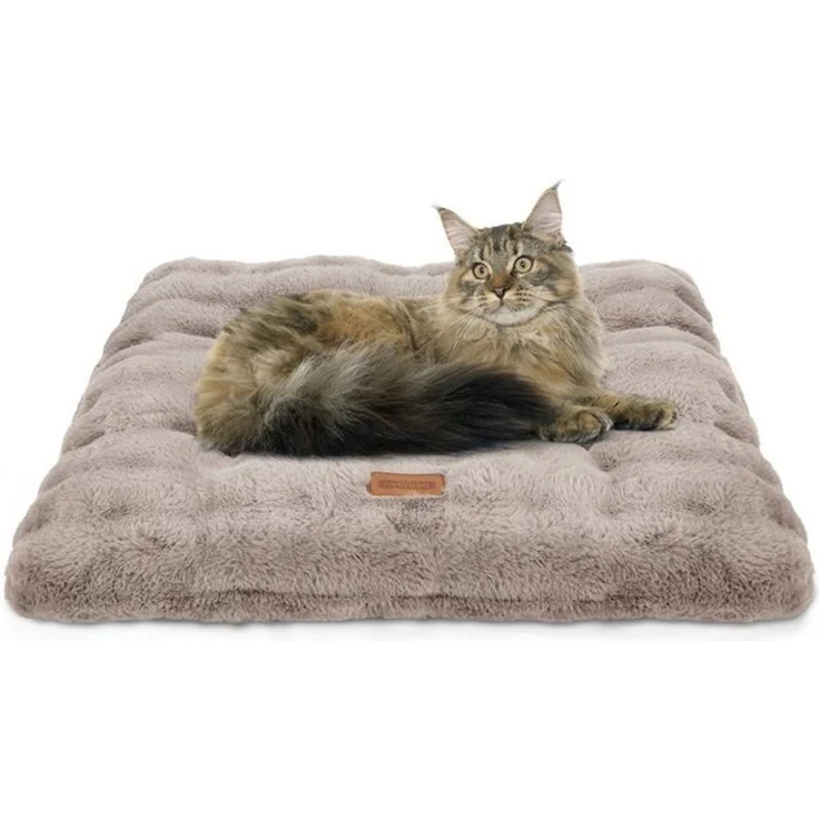nobleza Tiermatratze Katzenbett Flauschig,Katzendecke für Katzen Waschbar Rutschfestes – Bild 4