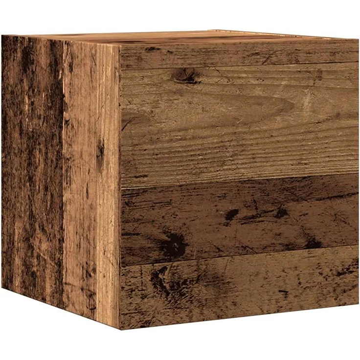 vidaXL 5-tlg. TV-Schrank-Set Wandmontage Altholz-Optik Holzwerkstoff 3329199 – Bild 7