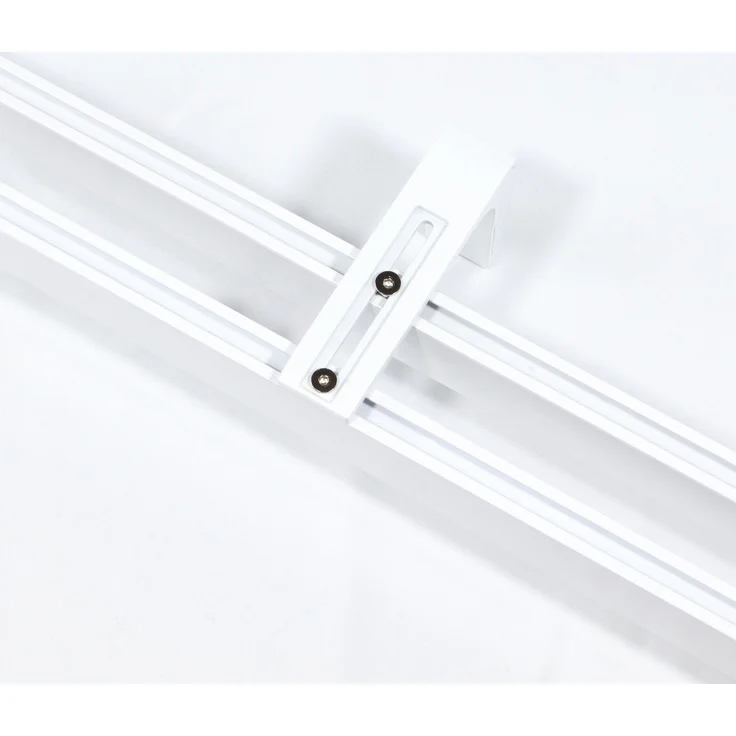 Deco-Raum® Gardinenschiene Innenlauf Loft | Größe: 70cm | Material: Aluminium | Farbe: Weiß – Bild 6