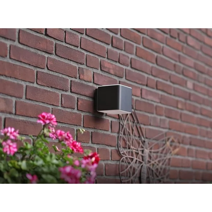 Steinel LED-Außenwandleuchte 'L 840 SC', 160° iHF-Bewegungsmelder, Bluetooth, Einstellbar via App, UV-beständiger Kunststoff, 9,1 W, 319 lm, anthrazit – Bild 4