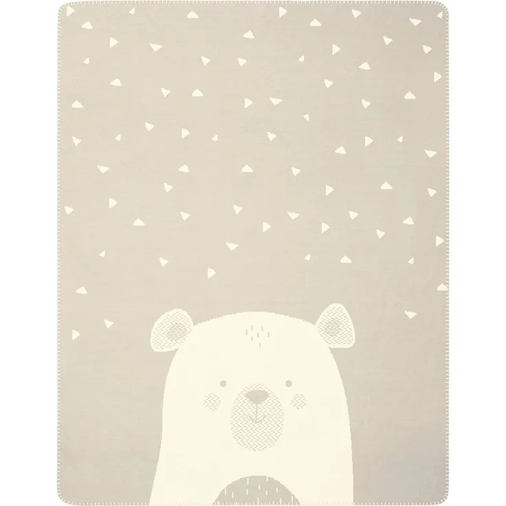 Biederlack Kuscheldecke Babydecke Lovely Sweet Coco, Größe 75x100 cm