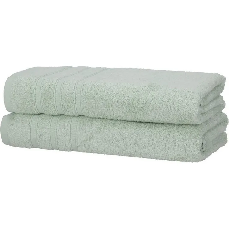 Hometex Premium Textiles Handtuch in nachhaltiger Premium Qualität 450 g/m², 2er Duschtücher, Kuschelig weich und sehr saugfähig, Extra flauschige Hotel-Qualität
