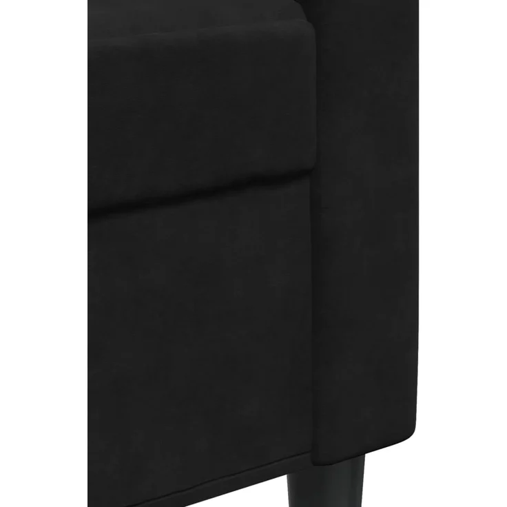 vidaXL Sessel Schwarz 60 cm Samt 4007609 – Bild 6