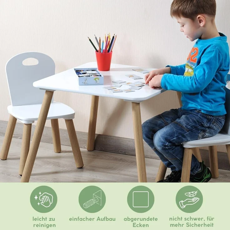 Kesper Kindersitzgruppe weiß – Bild 7