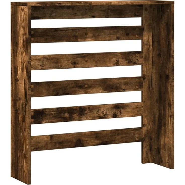 vidaXL Heizkörperverkleidung Räuchereiche 78x20x82 cm Holzwerkstoff 852685 – Bild 5