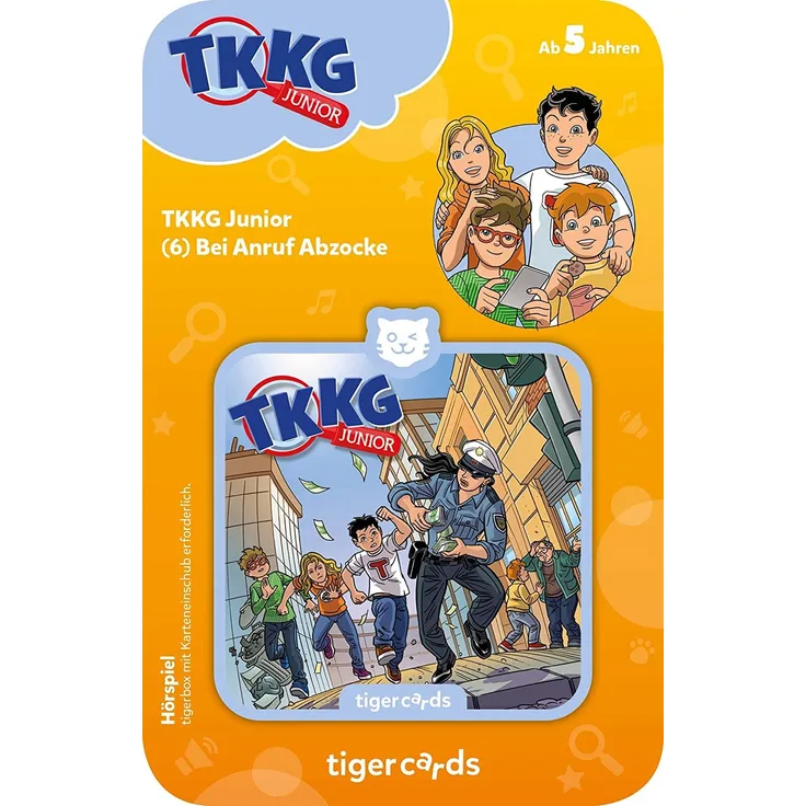 Tiger Media tigercard - TKKG Junior 6- Bei Anruf Abzocke