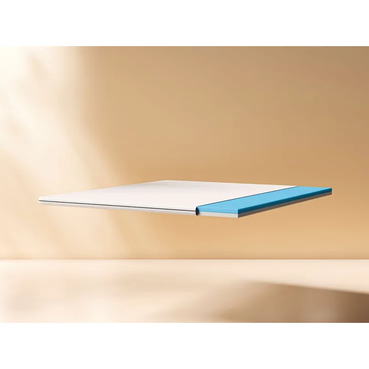 Emma 'Classic' Topper, 160x200 cm, 85 % Polyester / 15 % Polypropylen, Weiß