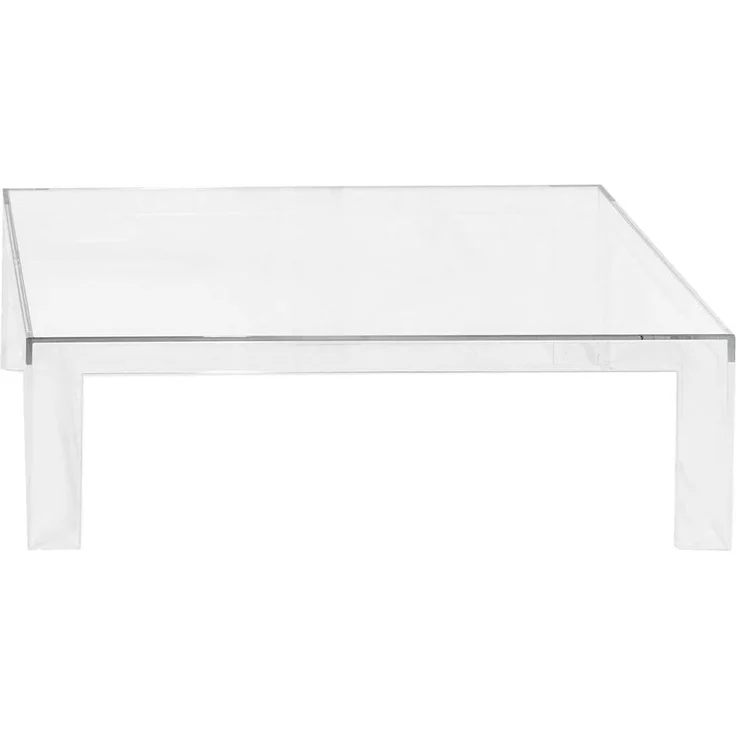 Kartell Invisible Table, Glasklar, H. 31.5 cm – Bild 3
