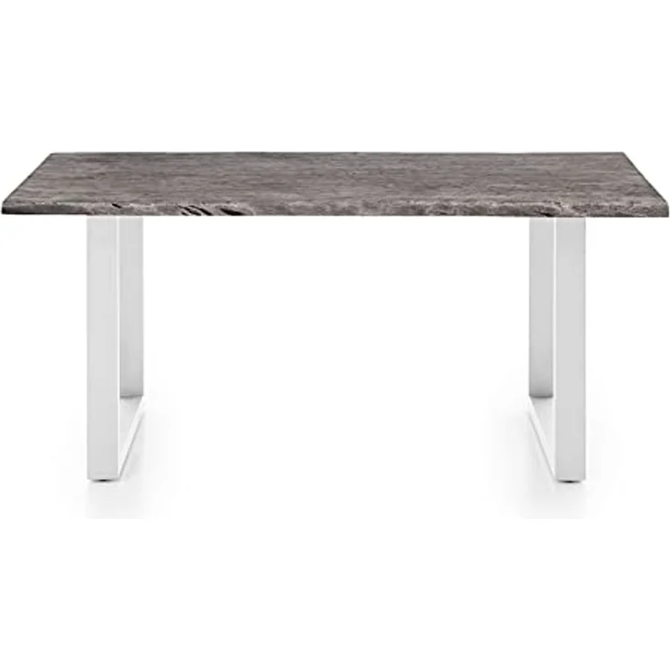 Esstisch Bullwer, Grau 75 x 90 x 170 cm Weiß – Bild 6